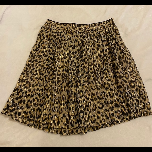 kate spade Dresses & Skirts - Kate Spade Leopard Skirt / Size 10